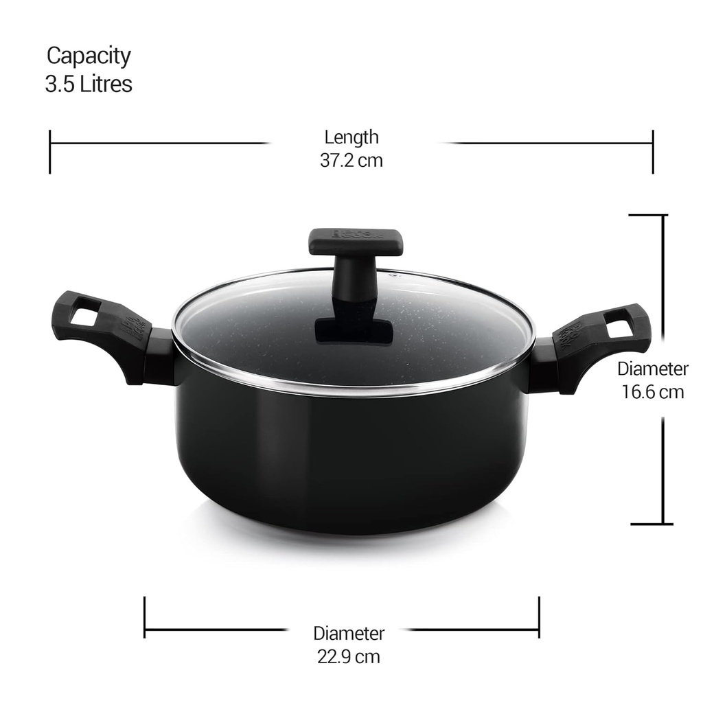  Biryani Pot MILTON Granito - 22 cm