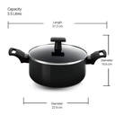  Biryani Pot MILTON Granito - 22 cm