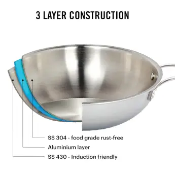 Kadai CELLO Tri-Ply Pro - 24 cm