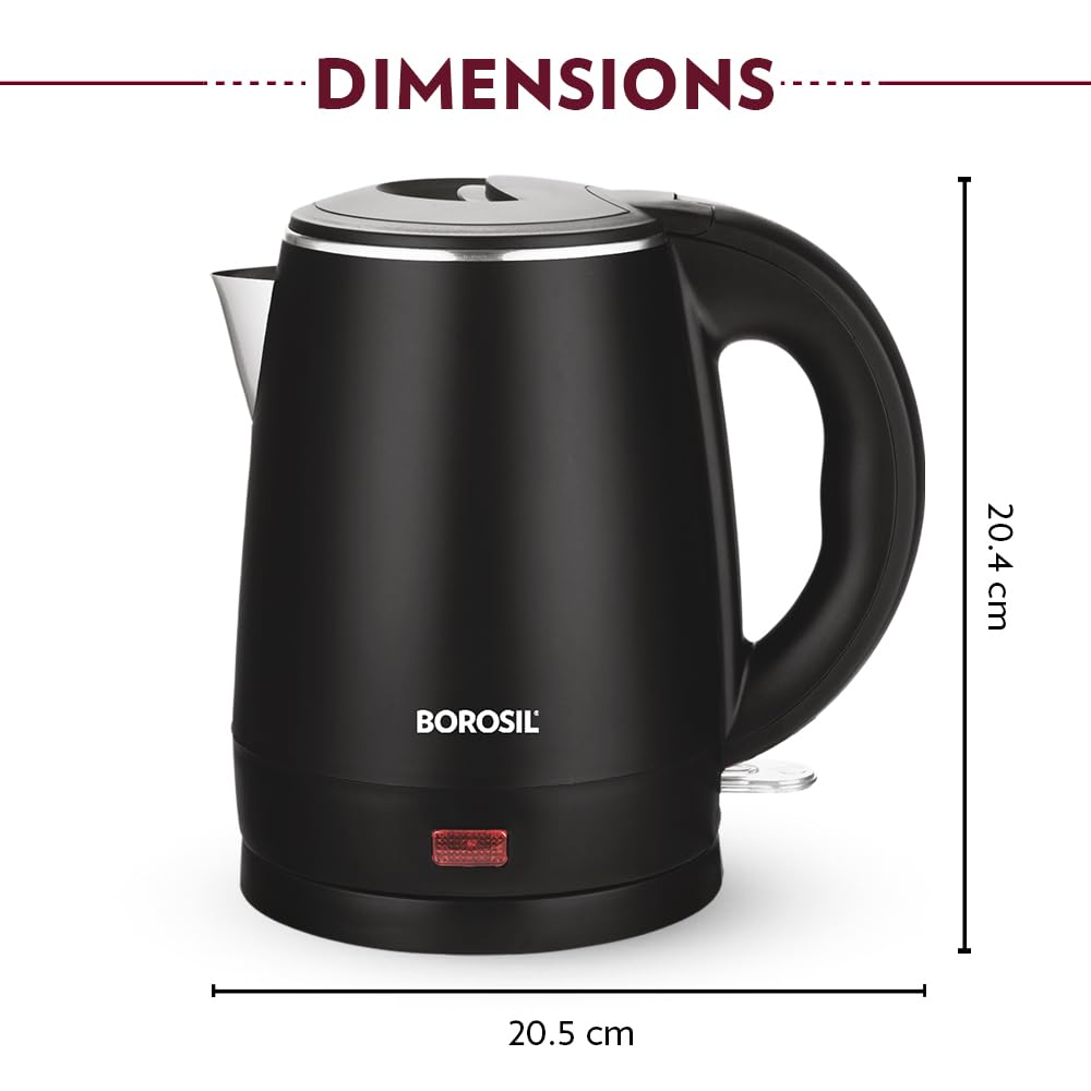 Kettle BOROSIL Cooltouch Electric - 1.2 l