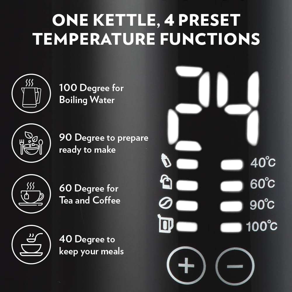 Kettle BOROSIL Digital Electric - 1.5 l