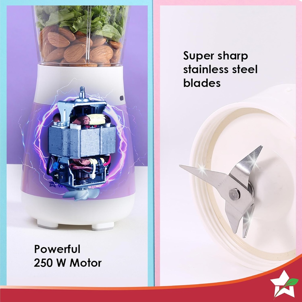 Orchid Personal Blender WONDERCHEF 250 W