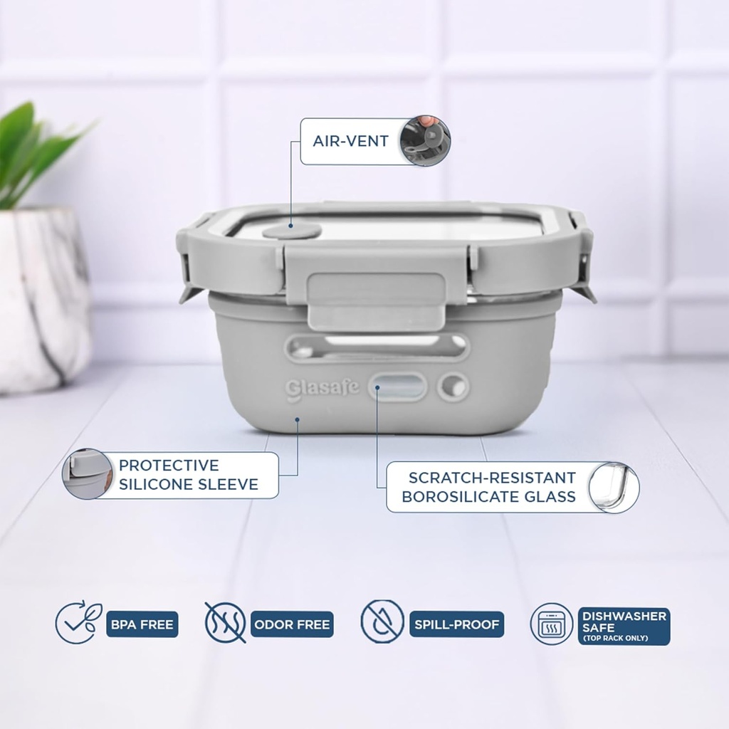 Eat Light GLASAFE Combo - Set of 3 