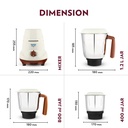 Mixer Grinder BOROSIL Home Star - 500 W