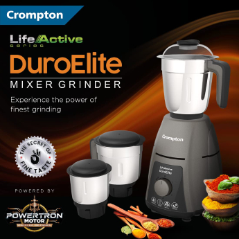 Mixer Grinder CROMPTON DuroElite Plus - 800 W