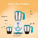 Mixer Grinder KENT Rapidmix - 550 W