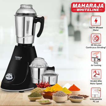 Mixer Grinder MAHARAJA WHITELINE Super Turbo Elite - 750 W 