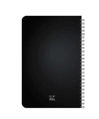 Notebook A5 STOLT Smug Black - Essential​