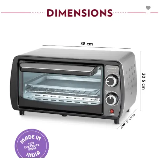 Oven Toaster Griller BOROSIL Prima Pro (OTG) - 10 l