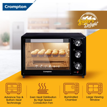 Oven Toaster Griller CROMPTON Baker's Delight (OTG) - 25 l