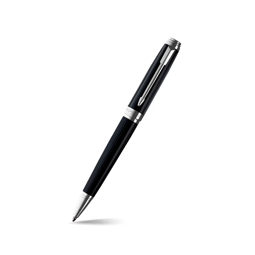 Pen PARKER Ambient Ballpoint Black Chrome Trim (CT)