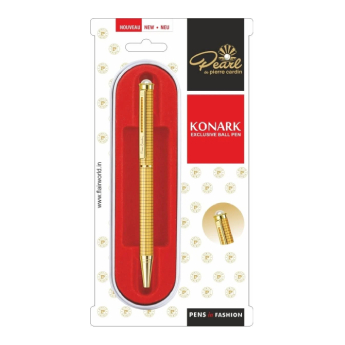 Pen PIERRE CARDIN Pearl Konark Ballpoint - Satin Gold