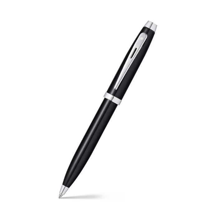 Pen SHEAFFER 100 Ballpoint Glossy Black - Chrome Trim