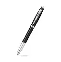 Pen SHEAFFER 100 Fountain Glossy Black - Chrome Trim