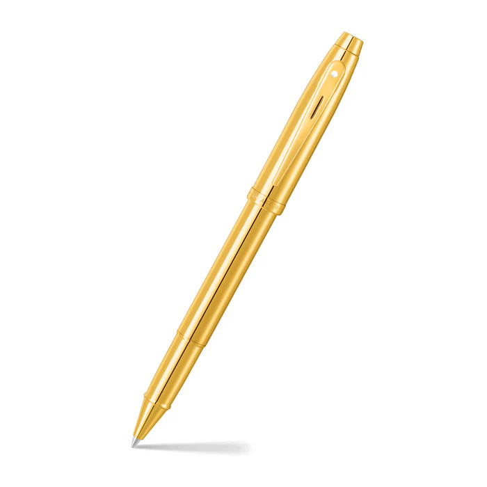 Pen SHEAFFER 100 Rollerball Pen  - PVD Gold Trim
