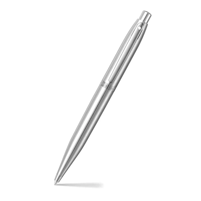 Pen SHEAFFER VFM Ballpoint Brushed Chrome - Chrome Trim