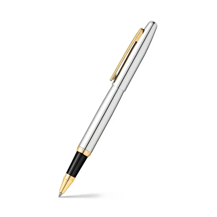 Pen SHEAFFER VFM Rollerball Pen Chrome - Gold Trim