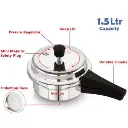 Pressure Cooker NIRLON Supreme - 1.5 l