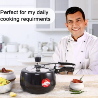 Taurus Black Hard Anodized WONDERCHEF Stainless Steel Inner Lid