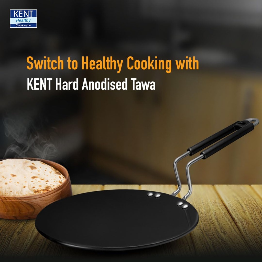 Roti Tawa KENT Hard Anodised - 25 cm