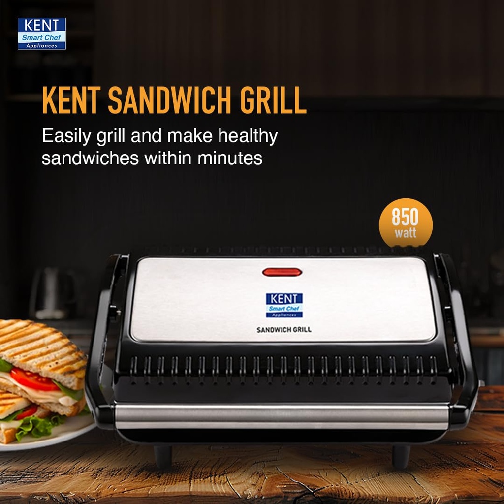 Sandwich Grill Maker KENT - 700 W