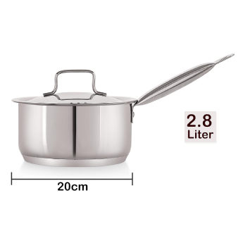 Sauce Pan NIRLON Tri-Ply SP14 - 140 mm