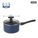 Sauce Pan CELLO Black Platina - 16 cm