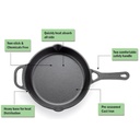 Dosa Tawa NIRLON Cast Iron DTP - 300 mm