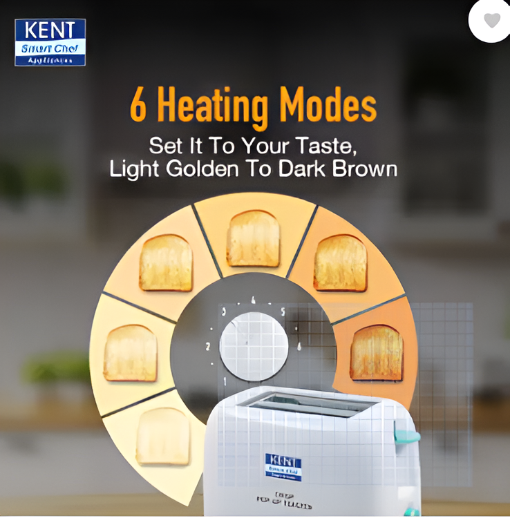 Toaster KENT Crisp Pop-Up - 700 W