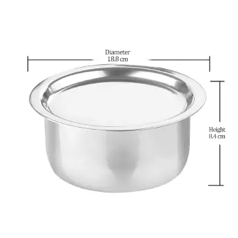 Tope with Lid MILTON Tri Ply - 1.6 l