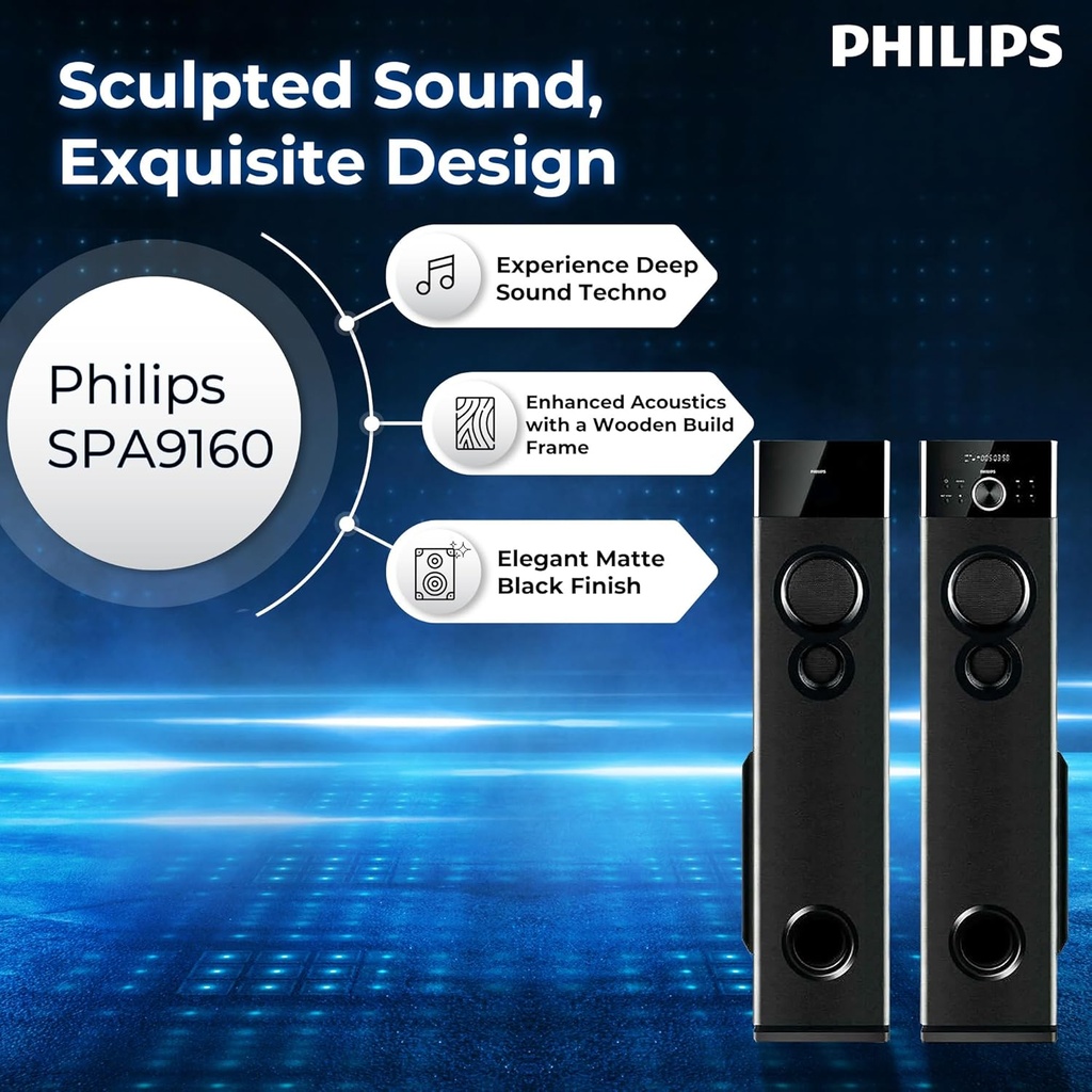 Tower Speaker PHILIPS ‎SPA9160 - 160 W