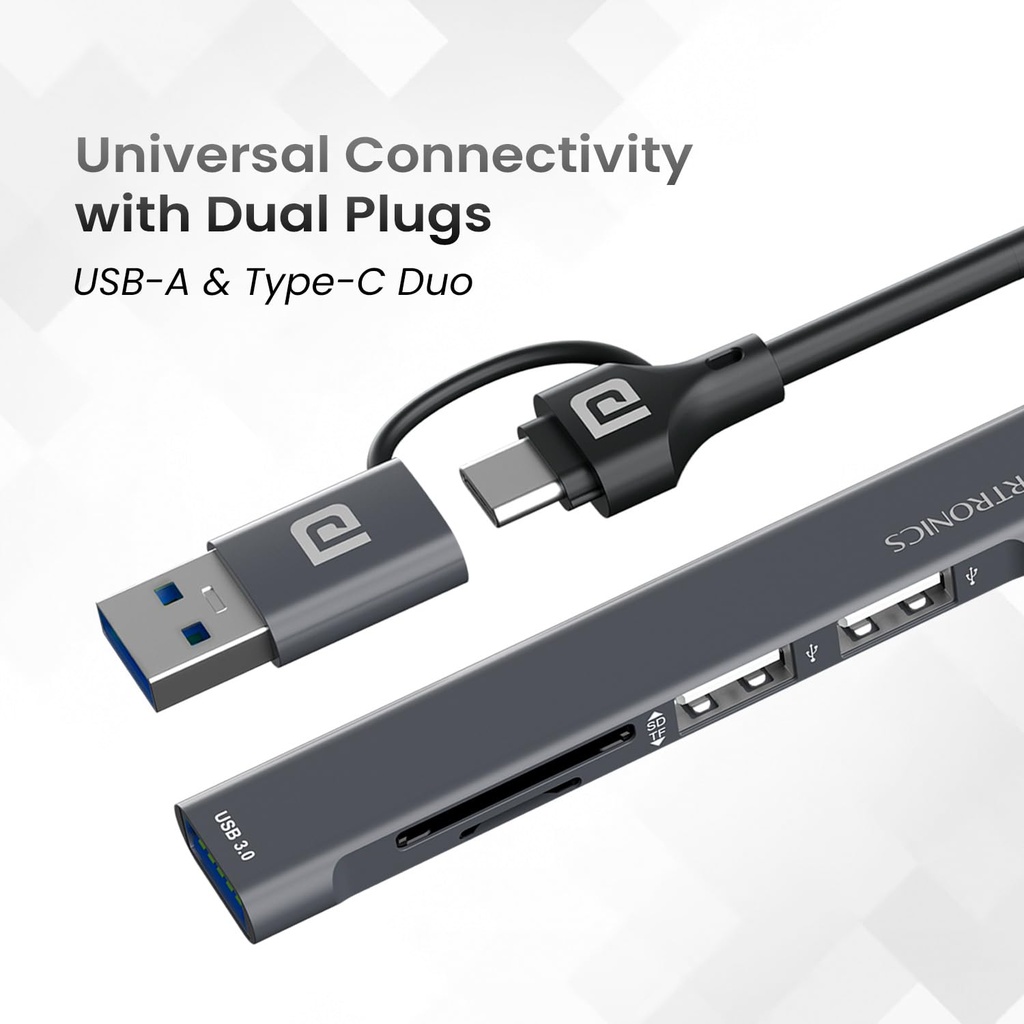 USB Hubs PORTRONICS Mport 8