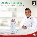 Water Bottle 420 ml WONDERCHEF Motif Lamour (Double Walled)