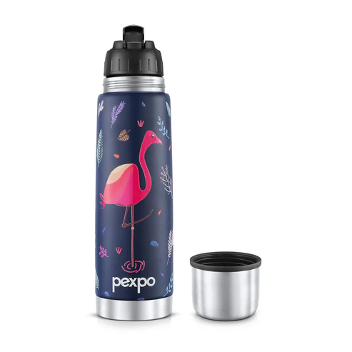 Water Bottle PEXPO Flamingo - 500 ml