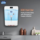 Water Purifier KENT Pearl Star - Alkaline + Copper - 11 l