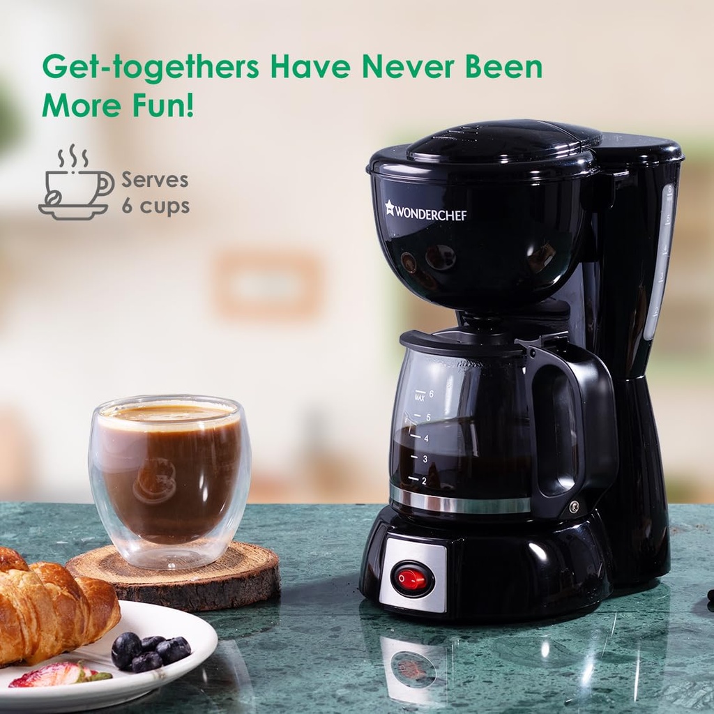 Coffee Maker WONDERCHEF Onyx Brew Coffee Machine