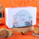 Customized Cookie Tin COOKIE MAN Celebrating Happiness