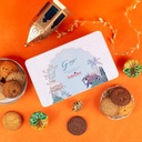 Customized Cookie Tin COOKIE MAN Diwali Delight