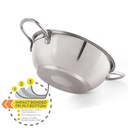 Deep Kadai NIRLON DKD22 - 220 mm