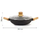 Deep Kadai CELLO Castello 24cm