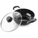 Deep Kadai with Glass Lid CELLO Classy - 26 cm