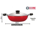 Deep Kadhai with Lid NIRLON DKD(M) - 220 mm