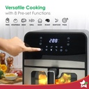 Digital Air Fryers WONDERCHEF Regenta With Window - 6.5L