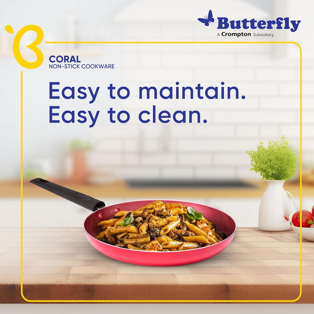 Fry Pan BUTTERFLY Coral - 240 mm 