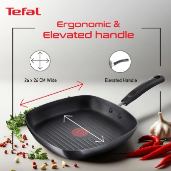 Grill Pan TEFAL Delicia - 26 cm