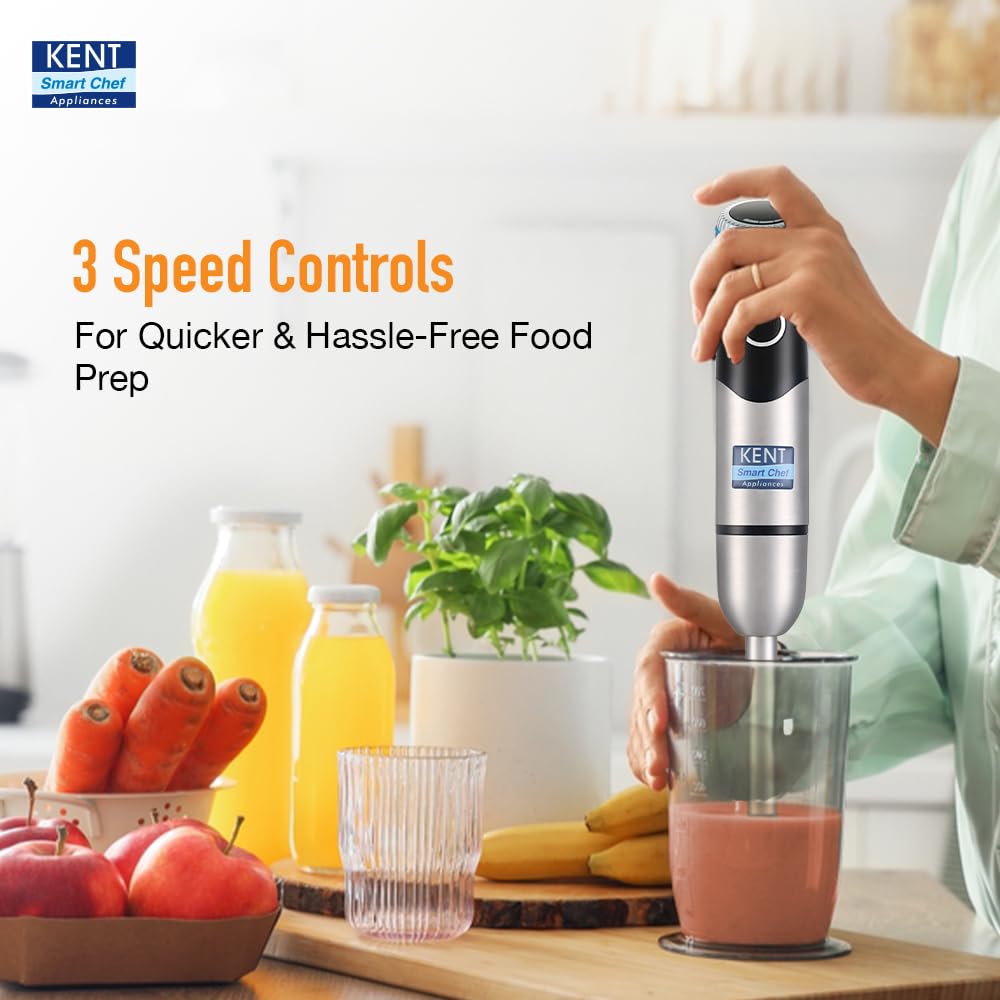 Hand Blender KENT + Chopper - 450 W