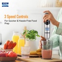 Hand Blender KENT + Chopper - 450 W