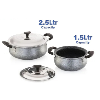 Handi NIRLON Blackpearl - Set of 2