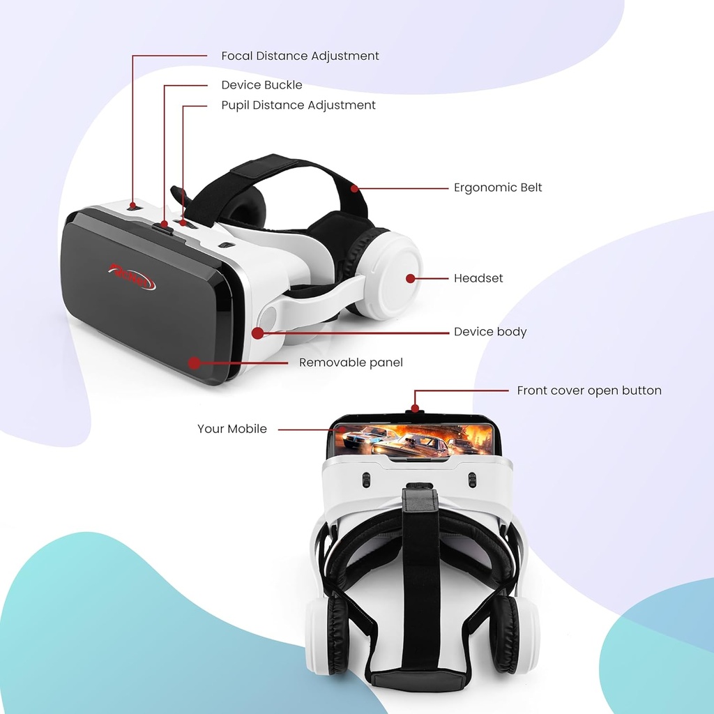 Headset Virtual Reality ARCNET