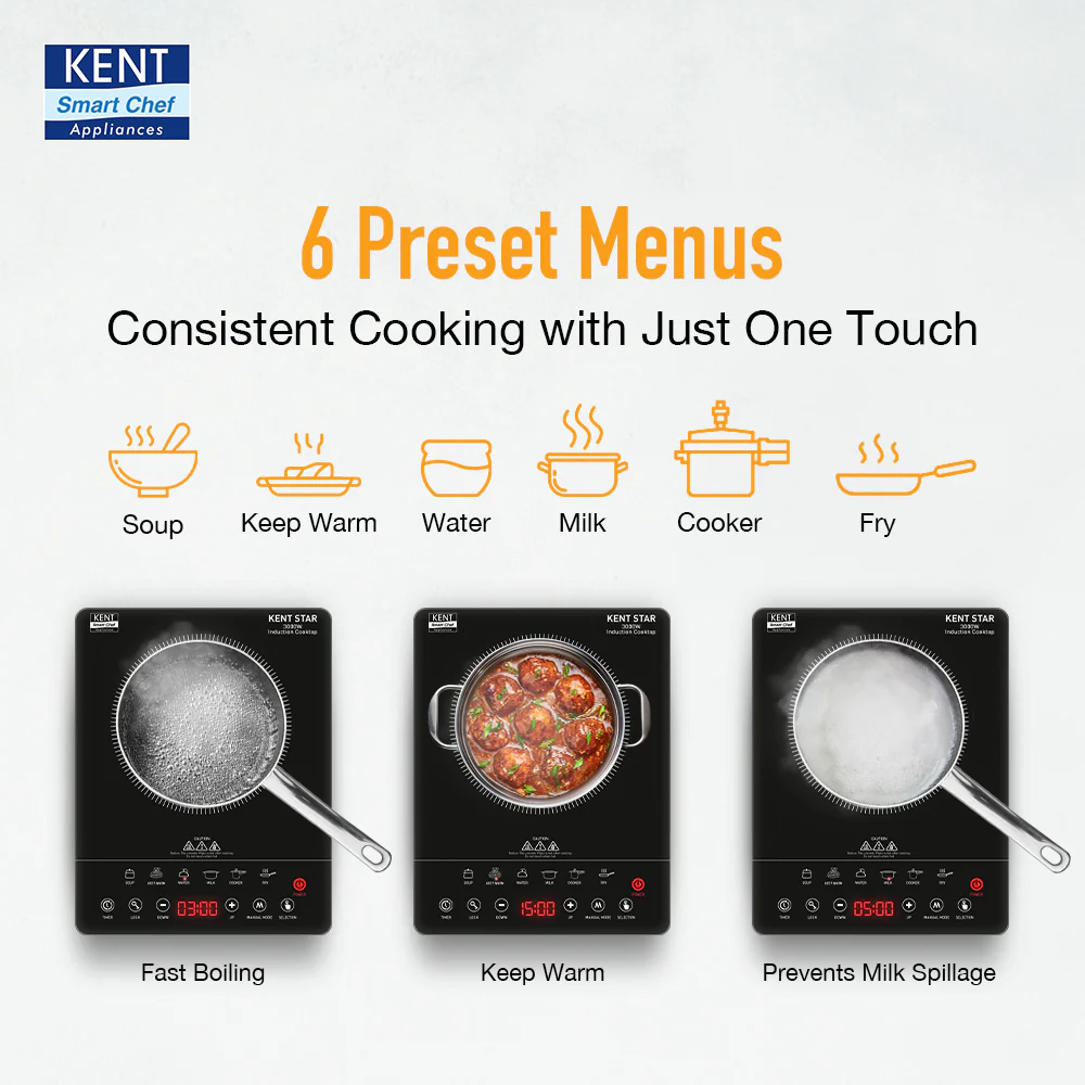 Induction Cooktop KENT Star - 3000 W